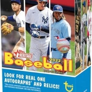 Topps 2022 Heritage Blaster - 72 Baseball Cards per Box